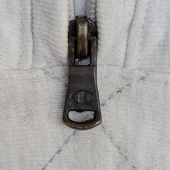 Champion U-Mass 1/4-Zip Sweatshirt Womens Medium 18x25 - Picture 11 of 16